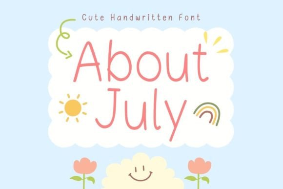 About July: A Script Font for Digital Design