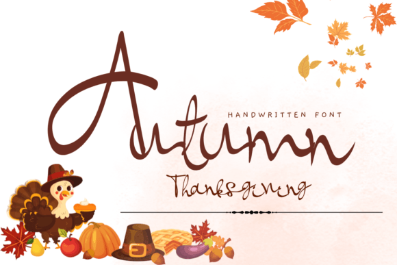 Autumn Thanksgiving: A Font That Breathes Autumn Into Every Design