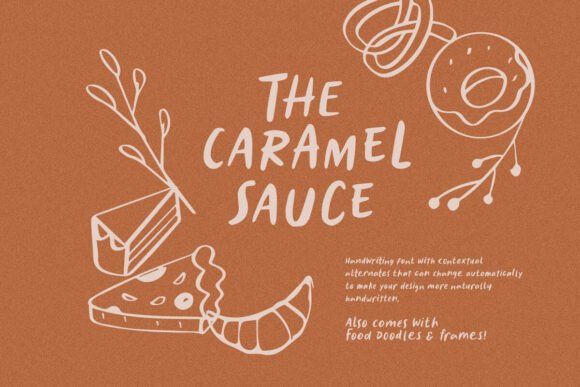 Caramel Sauce: A Script Font for Campaign Creativity