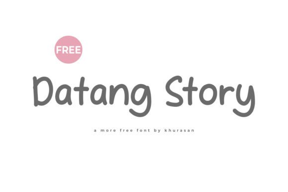 Datang Story: A Versatile Font for Editorial Design and Branding