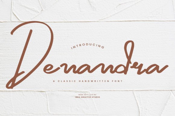 Denandra: A Timeless Font for Small Business Branding