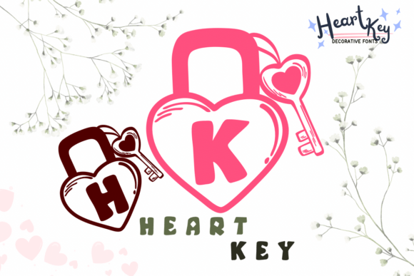 Heart Key: A Delicate Touch for Editorial Design
