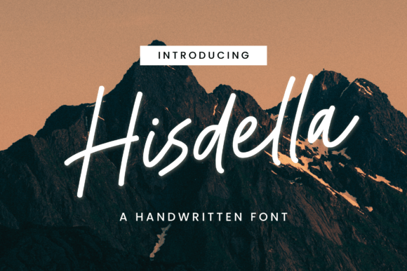 Hisdella: A Handwritten Font for Creative Crafters