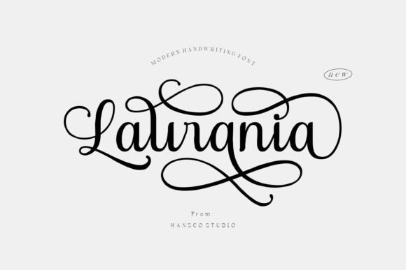 Laurania Font: A Delicate Balance of Elegance and Playfulness