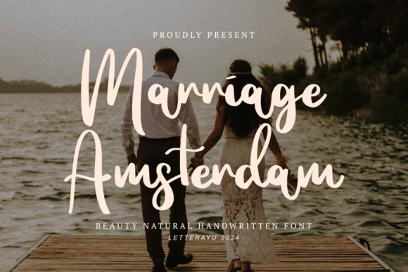 Marriage Amsterdam: A Timeless Script Font for Editorial Design