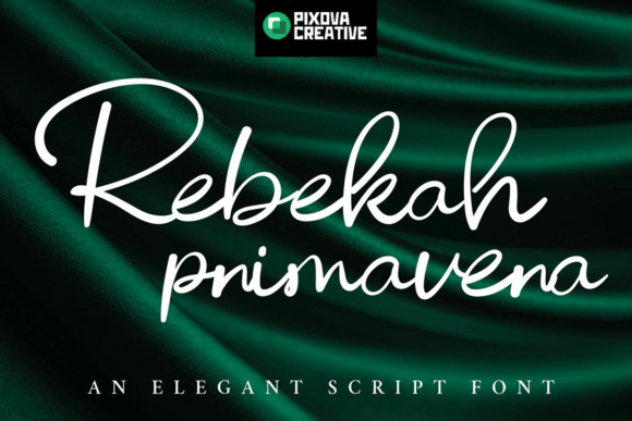 Rebekah Primavera: A Script Font for Modern Web Design