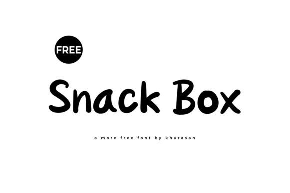 Snack Box: A Font That Adds Personality to Your Web Design