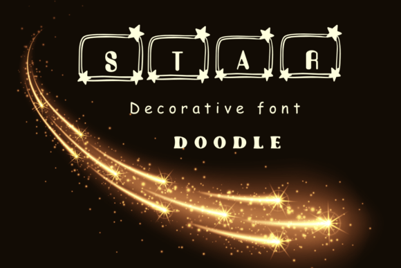 Stars Doodle: A Decorative Font for Modern Web Design