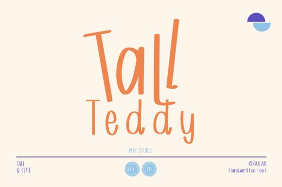 Tall Teddy Font